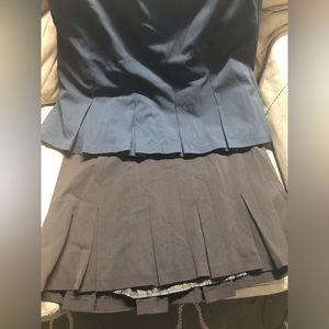 2 X$28Skirt Black  and Blue colorSize 18W.  100% PolYester Used good condition